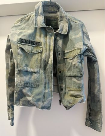 Superdry Camo Jacket, Women's Size S, Great condition!