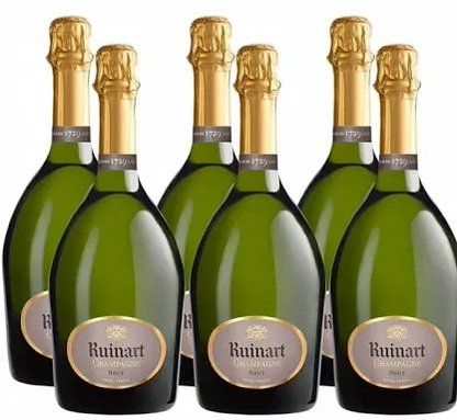 Wein: 6 FLASCHE RUINART VINTAGE CHAMPAGNER – Neu (gemäss Beschreibung) aus Schönenwerd von 1952kv