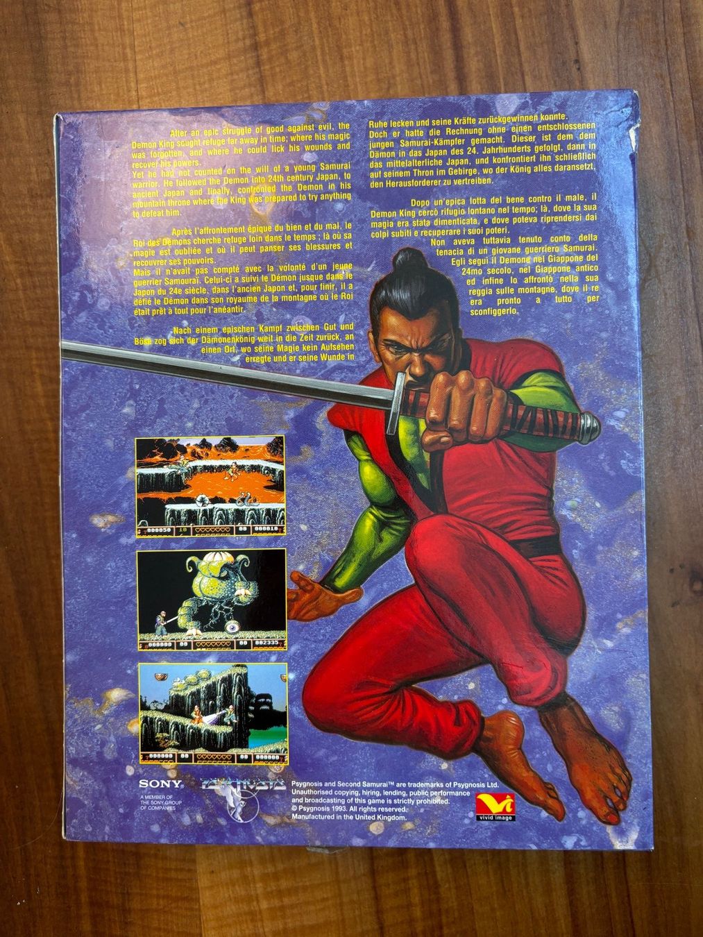 Giochi: Amiga Spiel: Second Samurai (Psygnosis Big Box) – Usato da Niederhasli venduto da Manuf0 1
