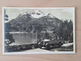 AK Schweiz, Postauto Saurer am Silsersee