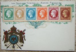 ALLTE PK BRIEFMARKENSPRACHE - EMPIRE FRANCAISE