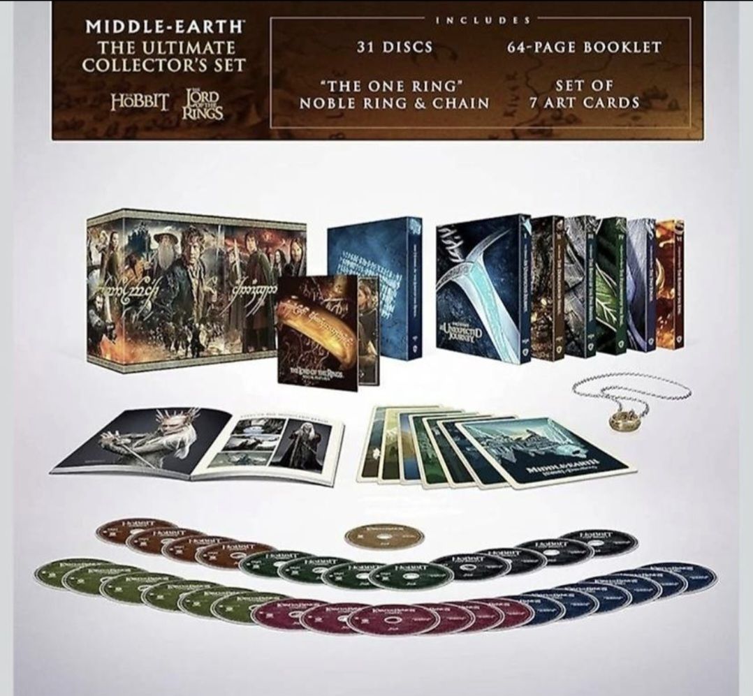Tutti i DVDs: MITTELERDE - ULTIMATE COLLECTOR'S EDITION 4K ULTRA-HD – Usato da Bern venduto da __p_v_a__ 2