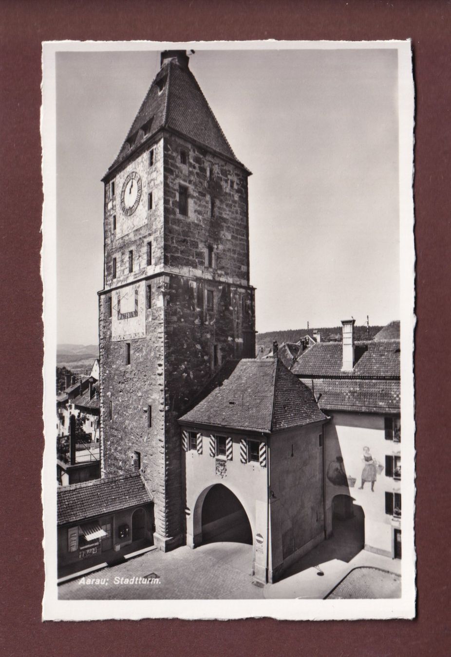 Cartes postales: AARAU - Stadtturm – D'occasion à Pully par nicecards-shop