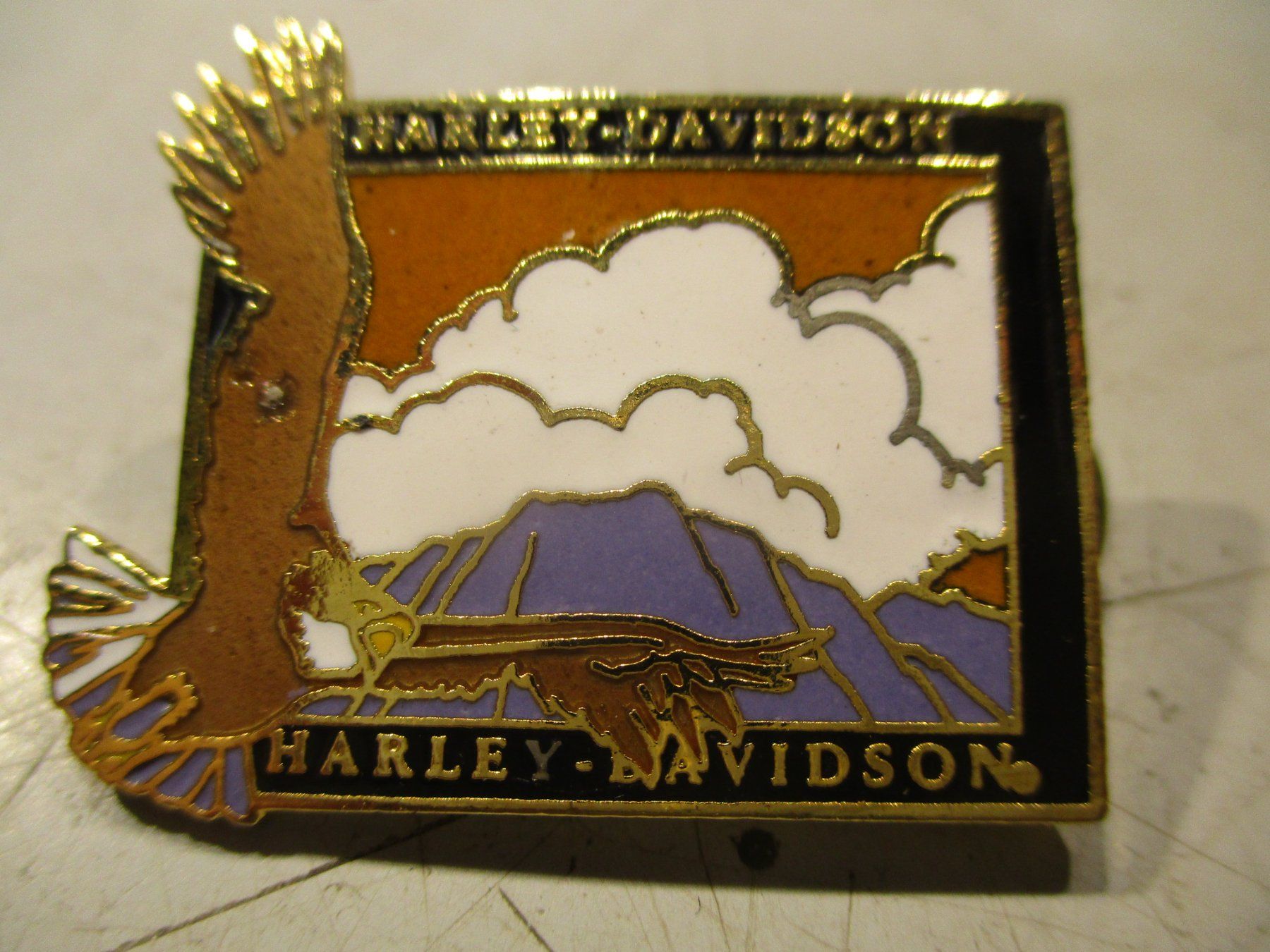 Harley-Davidson Plaketten & Abzeichen: H-D HARLEY-DAVIDSON EMBLEM PIN ORIGINALWARE UND OVP – Neu (gemäss Beschreibung) aus Langnau i. E. von Superseven69