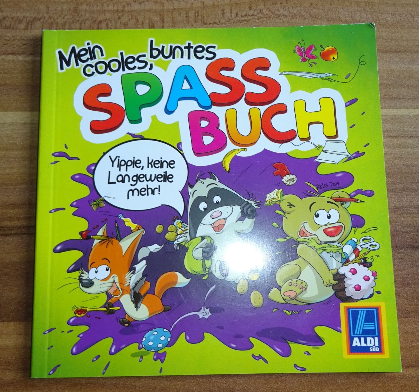 Bücher: Mein cooles, buntes Spassbuch – Neu und originalverpackt aus Wagenhausen von FrauLang
