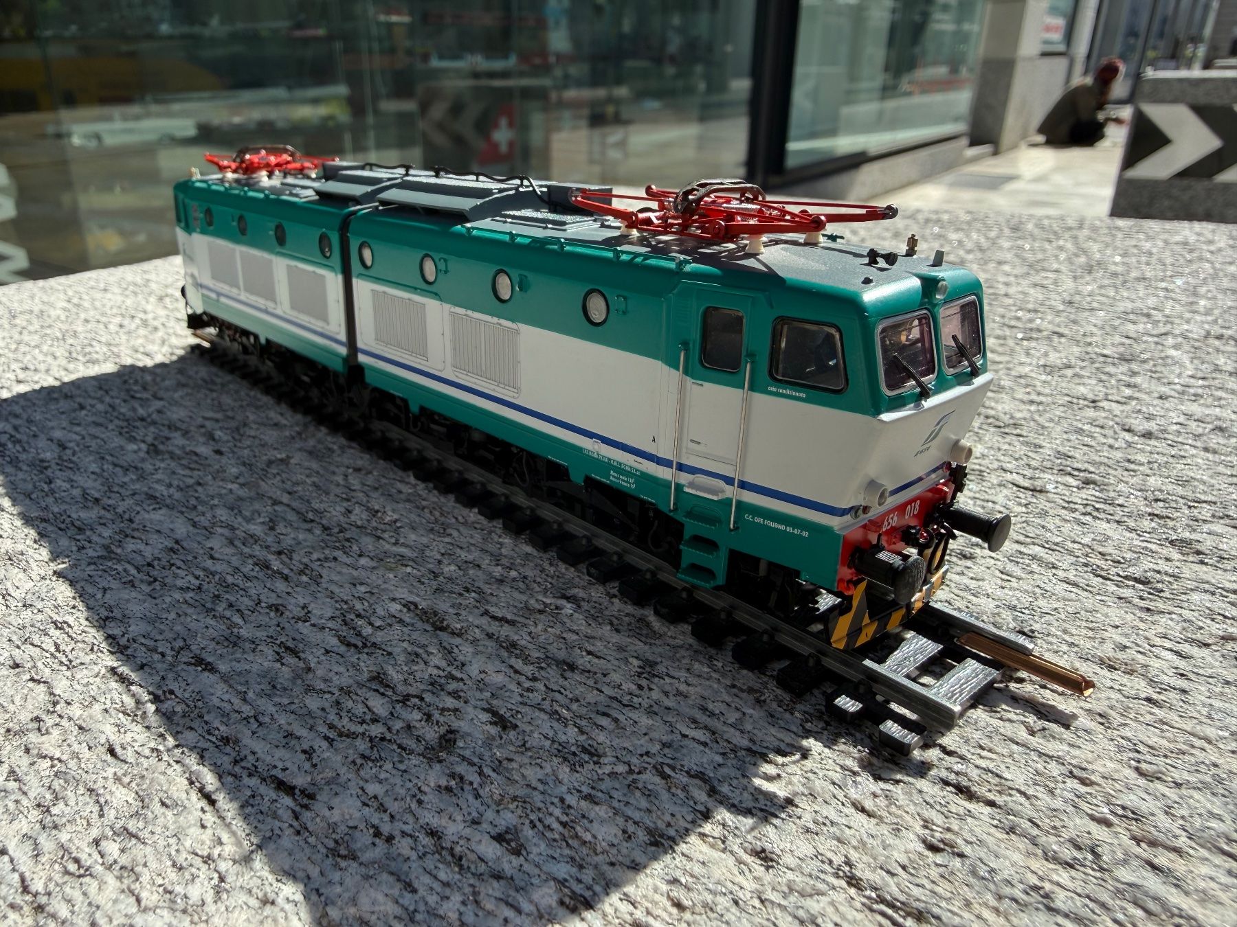 Roco Modelleisenbahnen: Roco H0 DC FS e656 018 Elok Italia – Gebraucht aus Chiasso von Carrara-Modellismo 3