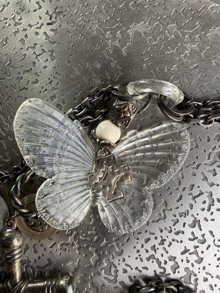 Catenine: 60er Jahre Modeschmuck aus St Tropez, Silber – Usato da Richterswil venduto da Solemare47Nicole 3