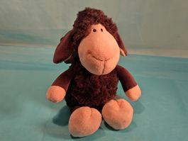 NICI schwarzes Schaf mit Flügel, L: 25cm
