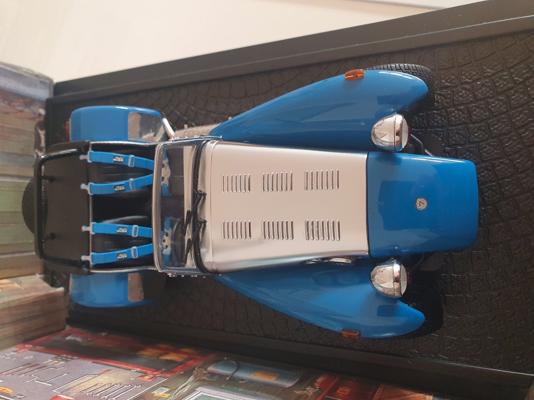 Kyosho Modellini d'auto: Caterham Super Seven (Blue) – Nuovo (secondo la descrizione) da Fribourg venduto da diecast-models 2