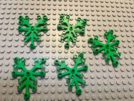 Lego 5x Blätter 6x5 (2417) hellgrün