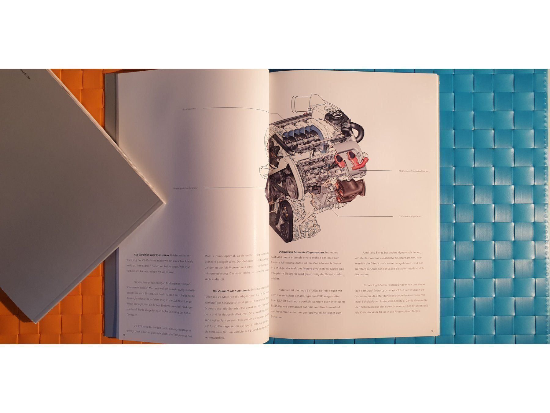 Riviste & Magazine: AUDI A8 2002 - Prospekt / Katalog – Nuovo (secondo la descrizione) da Viganello venduto da CARLiteratur 3