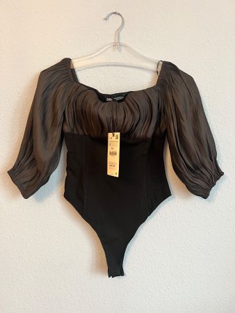 Neu mit Etikett! ZARA Schönes Bustier Balconette Top Gr S
