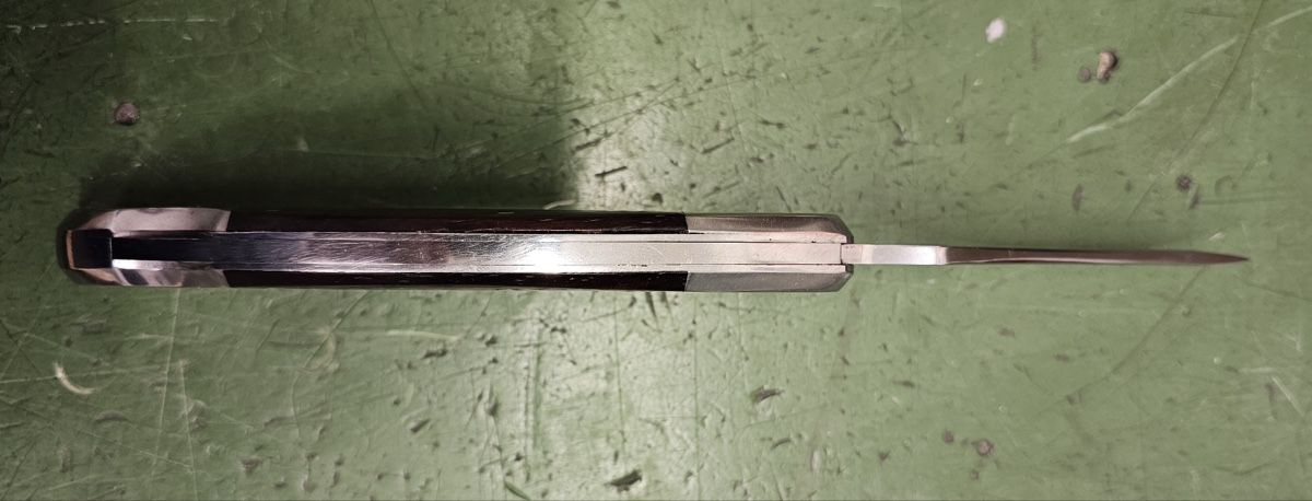 Accessori: Massives Klappmesser mit Holzgriff – Usato da Burgdorf venduto da gbergler33 2