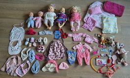 Diverse Bäbisachen & Bäbis/Puppen