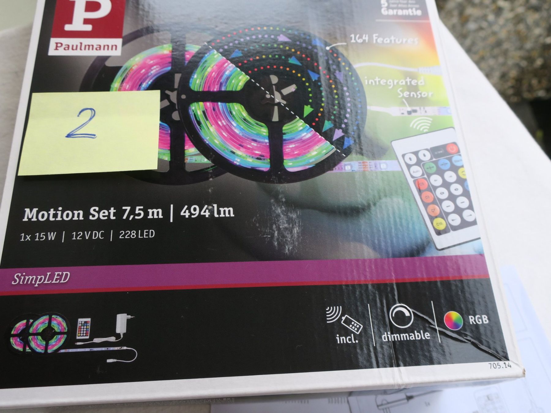 Guirlandes lumineuses: Paulmann Led 7,5 m RGB – Neuf (Voir description) à Oberdorf NW par hewi52 1