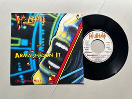 DEF LEPPARD rare tolle Single Armagendon it G Rock Kult