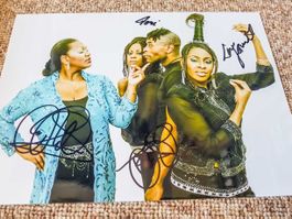 Boney M - Autogramm auf Foto