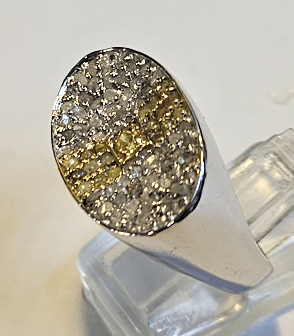 Anelli: Silberring mit Diamanten – Nuovo (secondo la descrizione) da Zürich venduto da Benedikt21 2