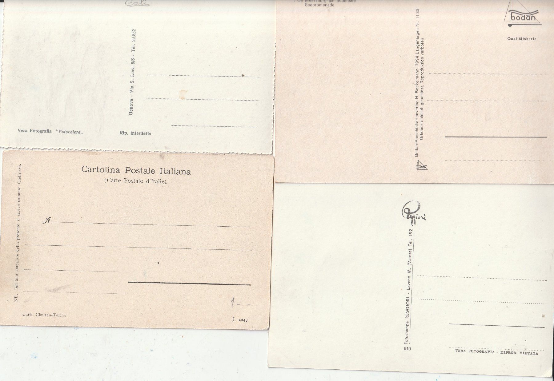 Cartoline postali: 20 Ungelaufene Karten  Ausland – Usato da Lumbrein venduto da made02 1