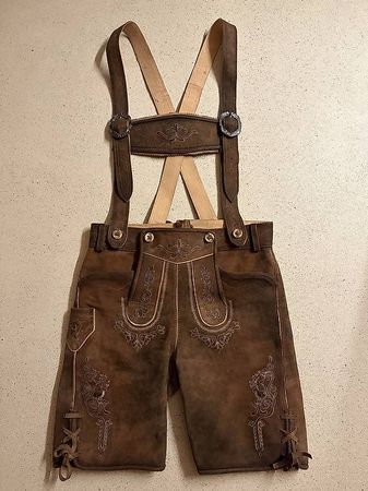 Neuwertige Lederhose Gr.44