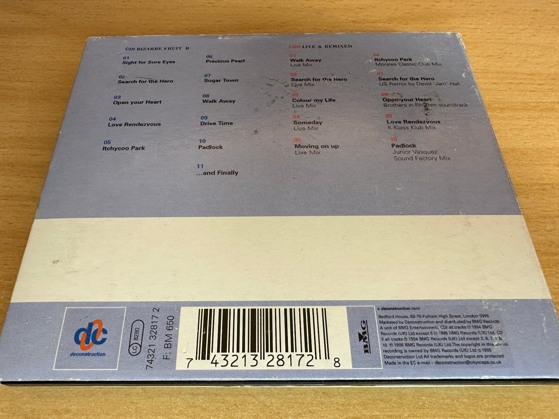 CD: M People – Bizarre Fruit II - 2 CD – Usato da Rikon im Tösstal venduto da Alpenmutz 1