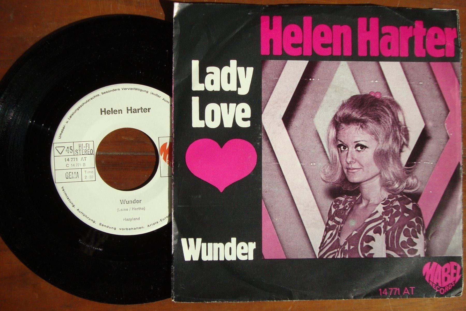 Dischi in vinile: HELEN HARTER - LADY LOVE - WUNDER – Usato da Bern venduto da Uli_10_11 1