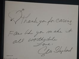 Cybill Shepherd - offizielle Autogrammkarte 13x18cm