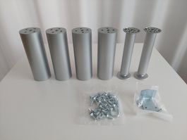 4 + 2 Bettfüsse für Betten von Neue Modular , 20 cm hoch