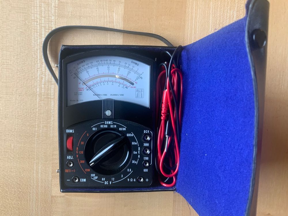 Analog Multimeter Model M-350 (made in Japan) (Gebraucht) in Adliswil ...