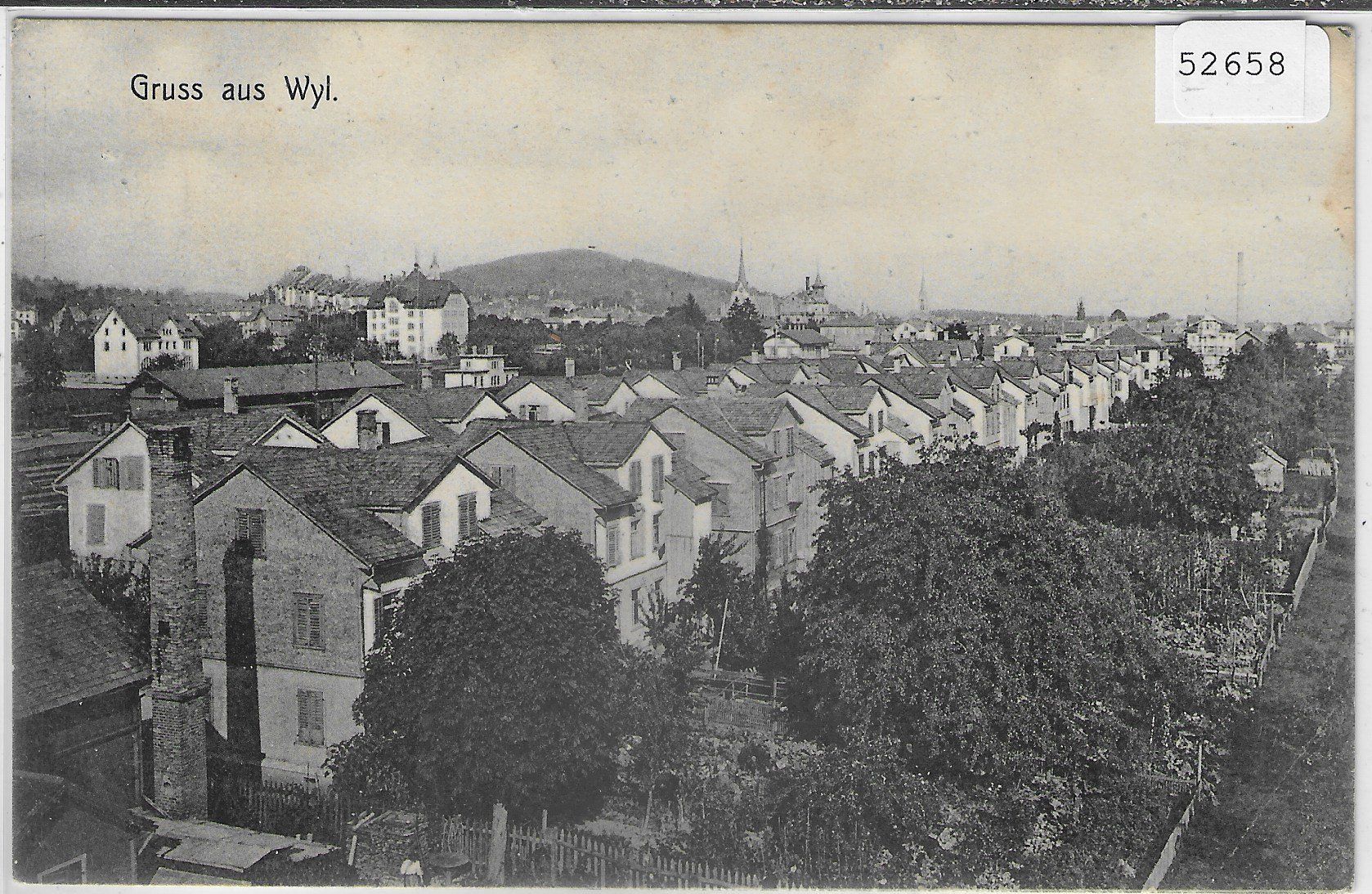 Cartoline postali: Gruss aus Wyl Wil SG – Usato da Ettingen venduto da Kartenplanet
