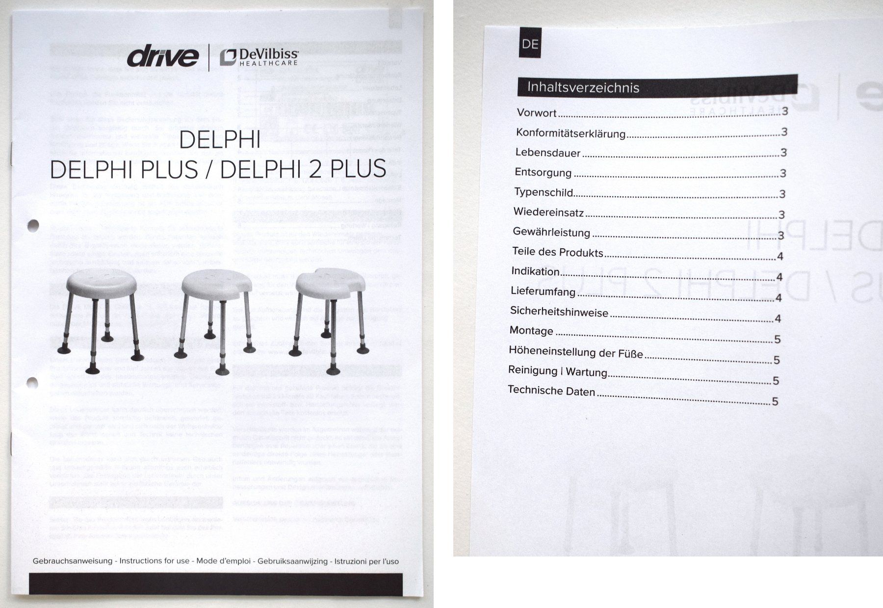 Sgabelli: DRIVE Duschstuhl DELPHI Plus Duschhocker NP 50 – Nuovo (secondo la descrizione) da Dulliken venduto da ichwettichhett 8