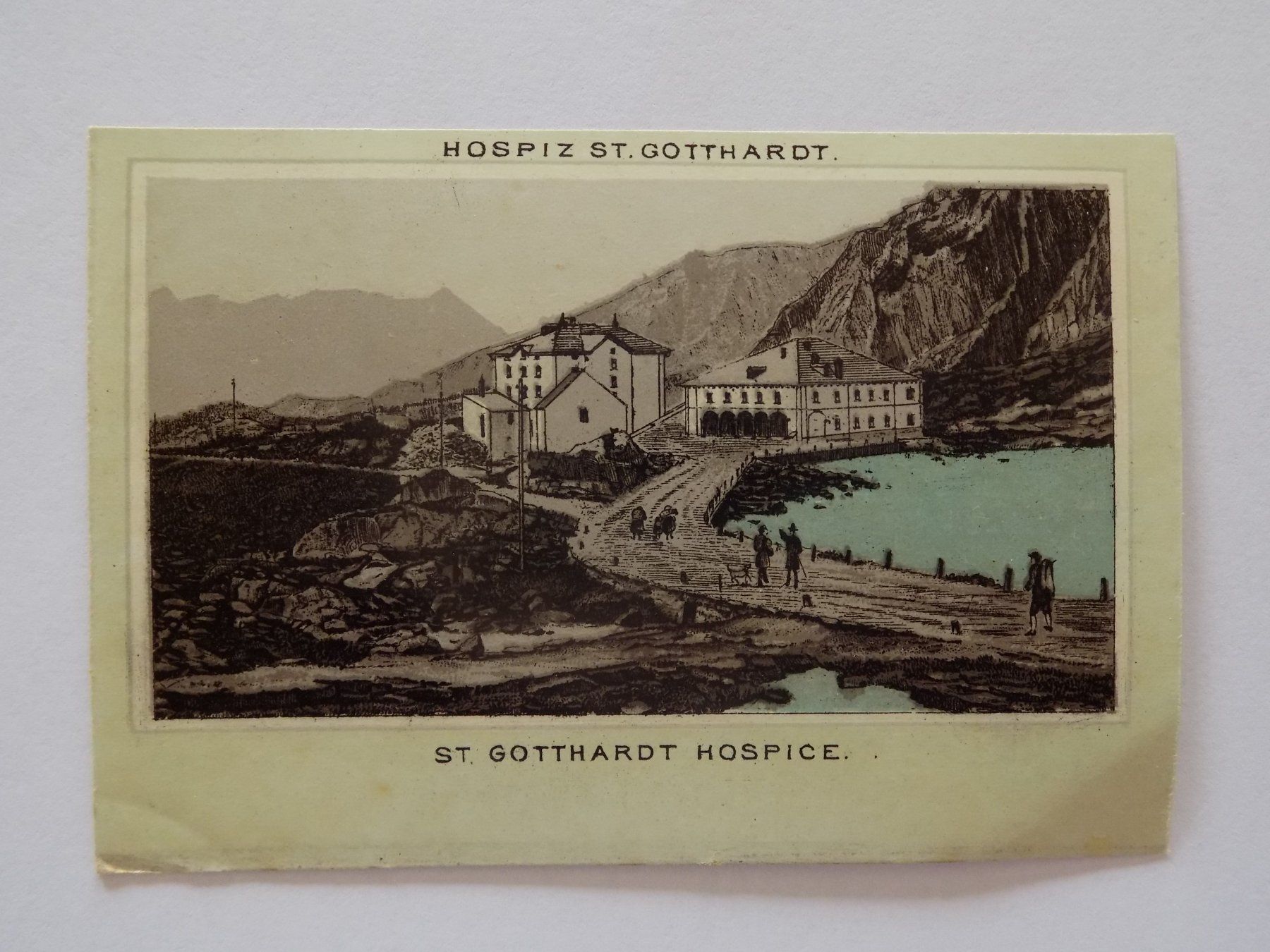 Gravures: Hospiz St. Gotthard – D'occasion à Risch par Antikfee