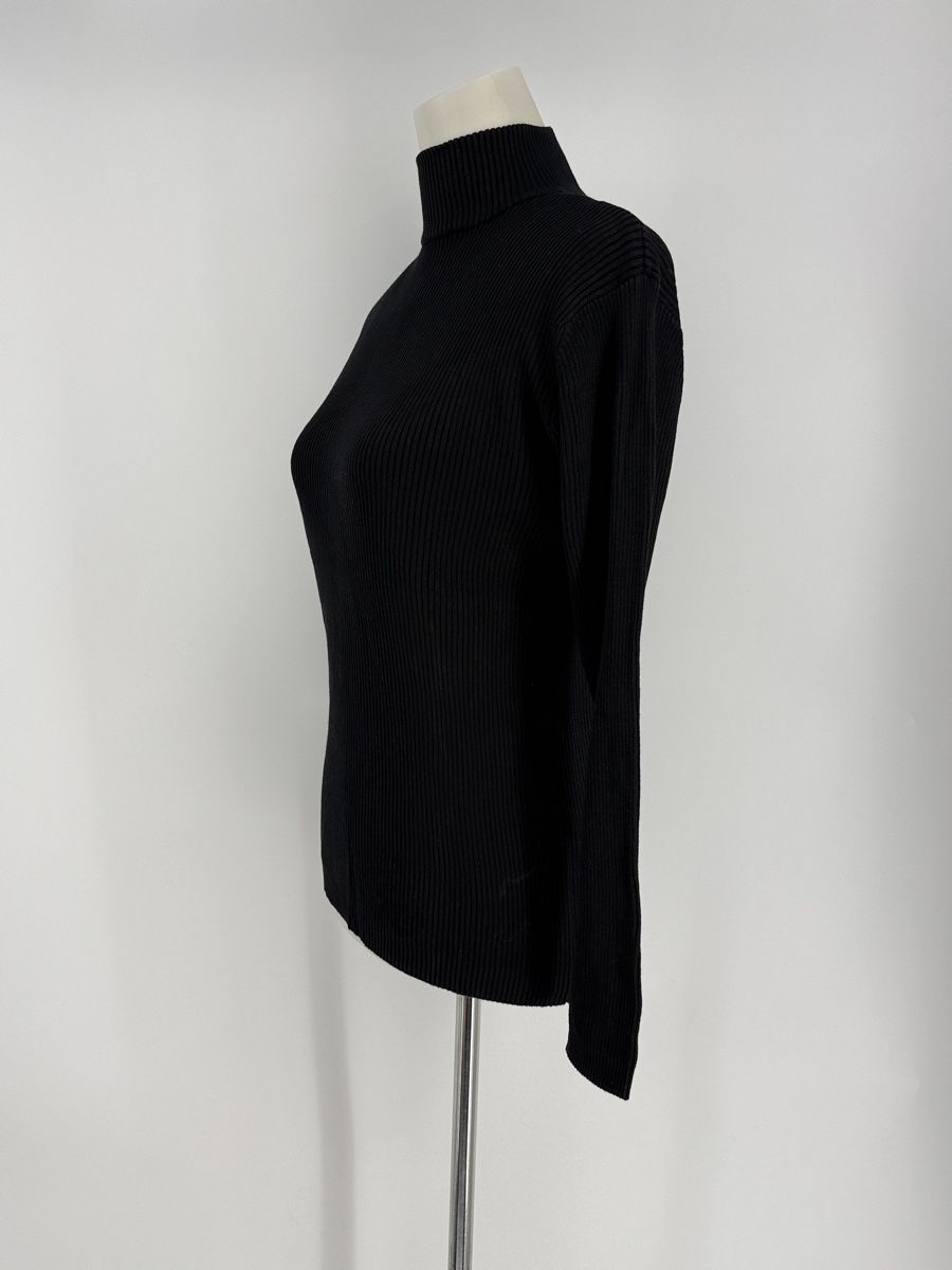 Maglioni & Felpe: Seiden Pullover mit Stehkragen gerippt Gr. L  – Usato da Auenstein venduto da moin. 2