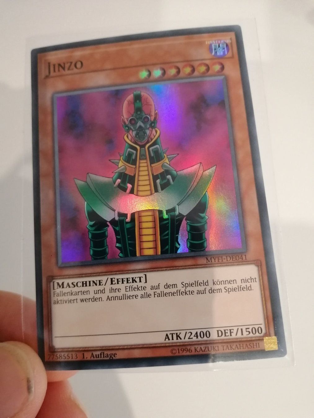 Yugioh Carte collezionabili: Jinzo Super Rare 1.Auflage Mint – Nuovo (secondo la descrizione) da Boswil venduto da ShoppingCenterCity 3