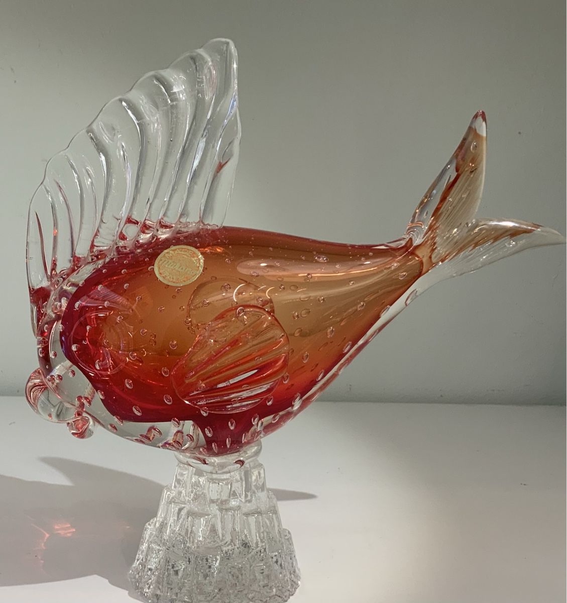 Murano Bicchieri: Poisson en verre de Murano – Usato da rolle venduto da Tontonjulot
