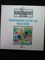 Seidenmalerei im Stil von Raoul Dufy