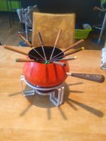 Fondue Chinoise Set, inkl. Rechaud, Pfanne, Gabeln