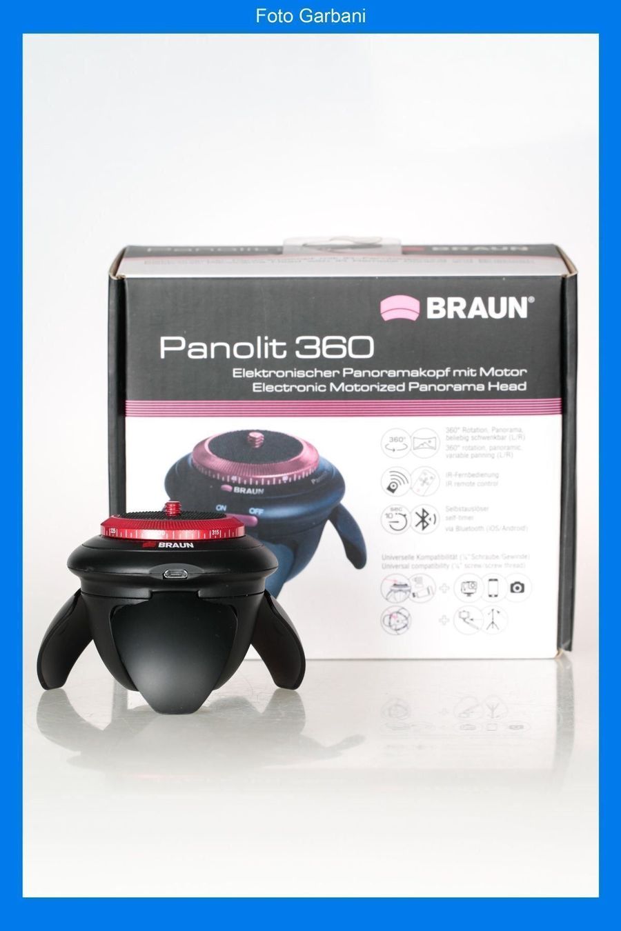Stative & Stativköpfe: Braun Panolit 360 – Neu und originalverpackt aus Muralto von FotoGarbani