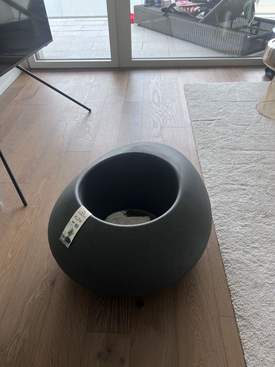 Pots de fleurs: Pflanzgefäss rund anthrazit neu – Neuf (Voir description) à Wagen par mar_7m2m 1