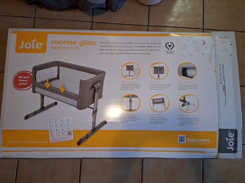 Berceaux: Lit cododo Joie Roomie Glide - Comme neuf – D'occasion à Gland par mur_9c8d 4