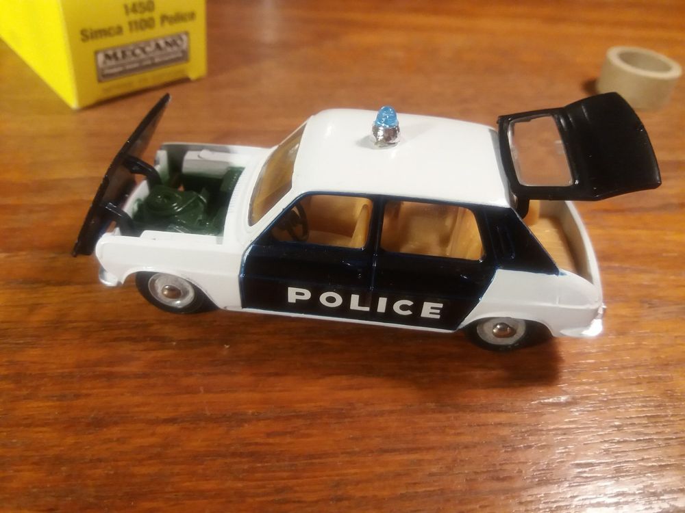 Simca 1100 police dinky toys - Collection