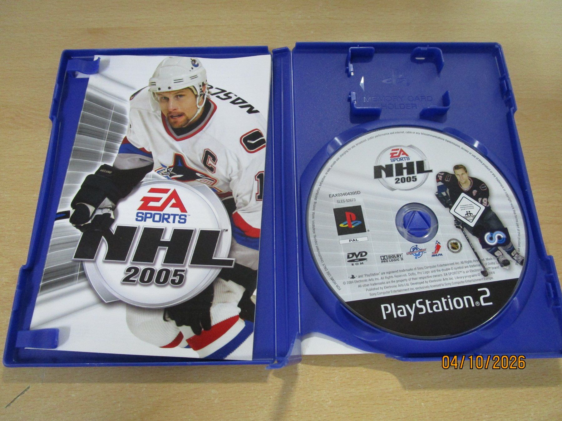 Sony Giochi: NHL 2005 Sony Playstation 2 PS2 – Usato da Goldau venduto da agestuffer 2