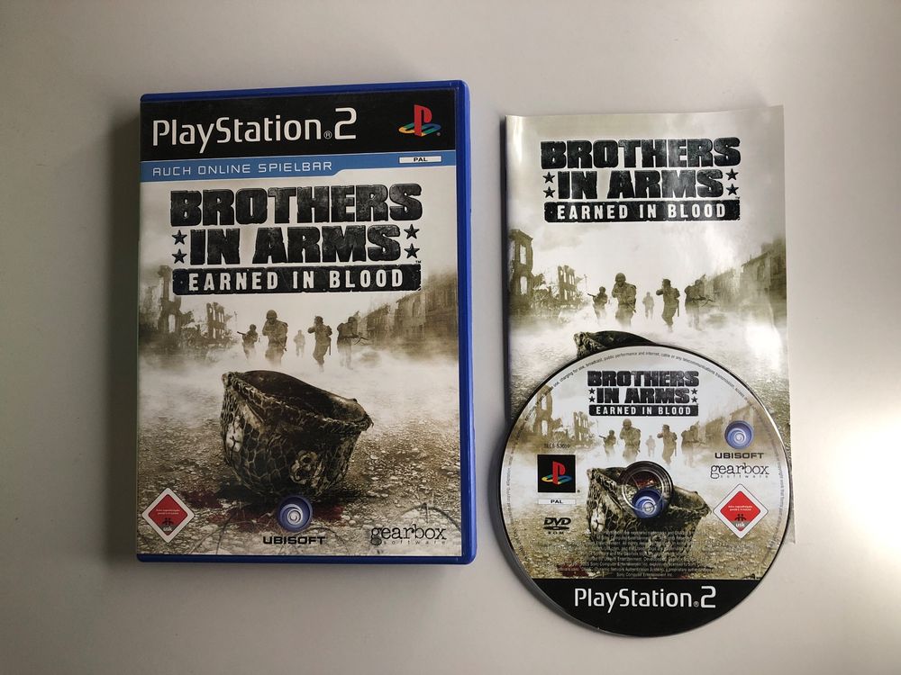 Jeux Vidéo Brothers in Arms Earned in Blood PlayStation 2 (PS2) d'occasion