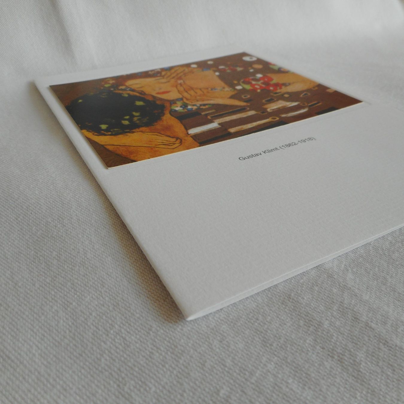 Cartoline postali: Kunstkarte - Gustav Klimt – Nuovo e nell'imballaggio originale da Niederlenz venduto da Berghem 1