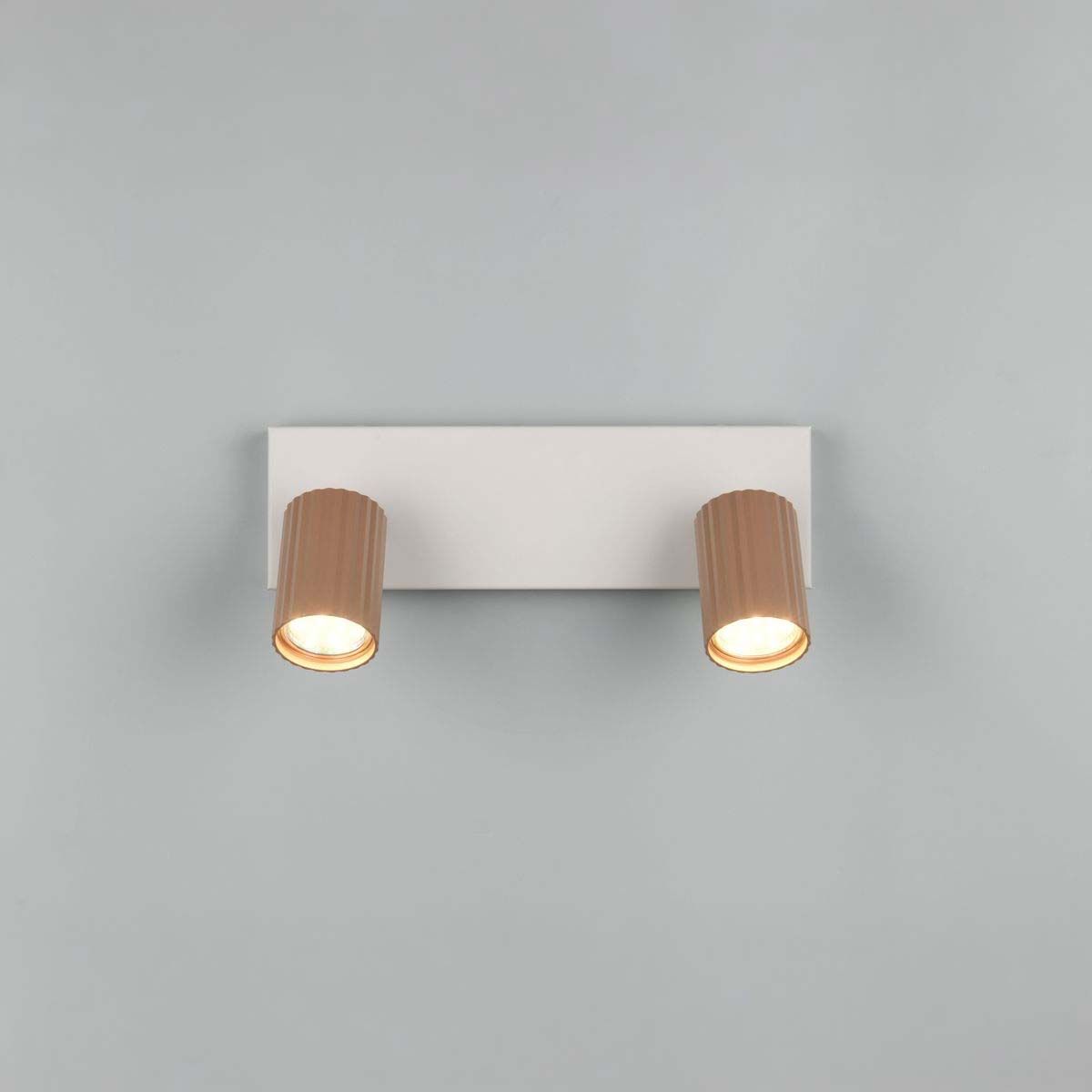 Lampade: 2er Strahler,Coffee, Grau, 30 cm x 9 cm – Nuovo (secondo la descrizione) da Kreuzlingen venduto da Smart-Light 1