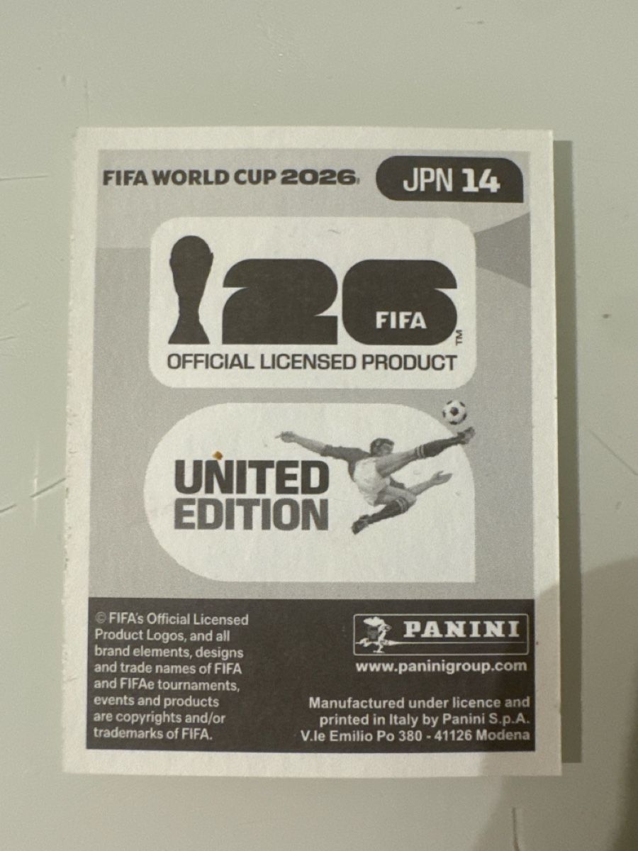 Panini Cartes à collectionner: Panini 2026 Ritsu Doan JPN14 – Neuf (Voir description) à Bern par akl_sy9s 1