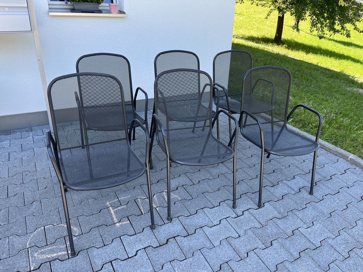 Sedie: Gartenstühle aus Metall – Usato da Dallenwil venduto da MuchsFichi