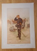 Alte  Militär-Lithographie, von 1894 > Traincorporal