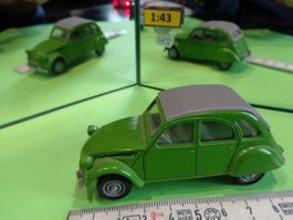 Citroen 2 CV 1978  1:43 (ohne Box) Solido Nr.56 FR  > (H8)