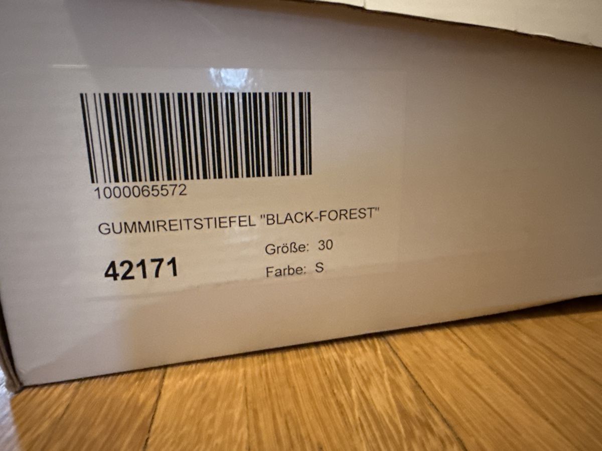 Schuhe für Jungen: Gummistiefel Black Forest Gr 30 – Gebraucht aus Adligenswil von Phoenix2017 5
